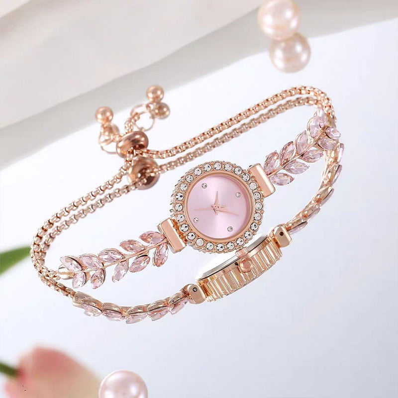 🎀New for Spring 2025⌚Women’s Trendy Elegant Round Dial Quartz Watch