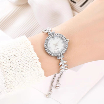 ✨Women’s Elegant Adjustable Glossy Bracelet Watch⌚