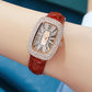 💕Women Square Luxury Crystal Rhinestone Diamond Watches