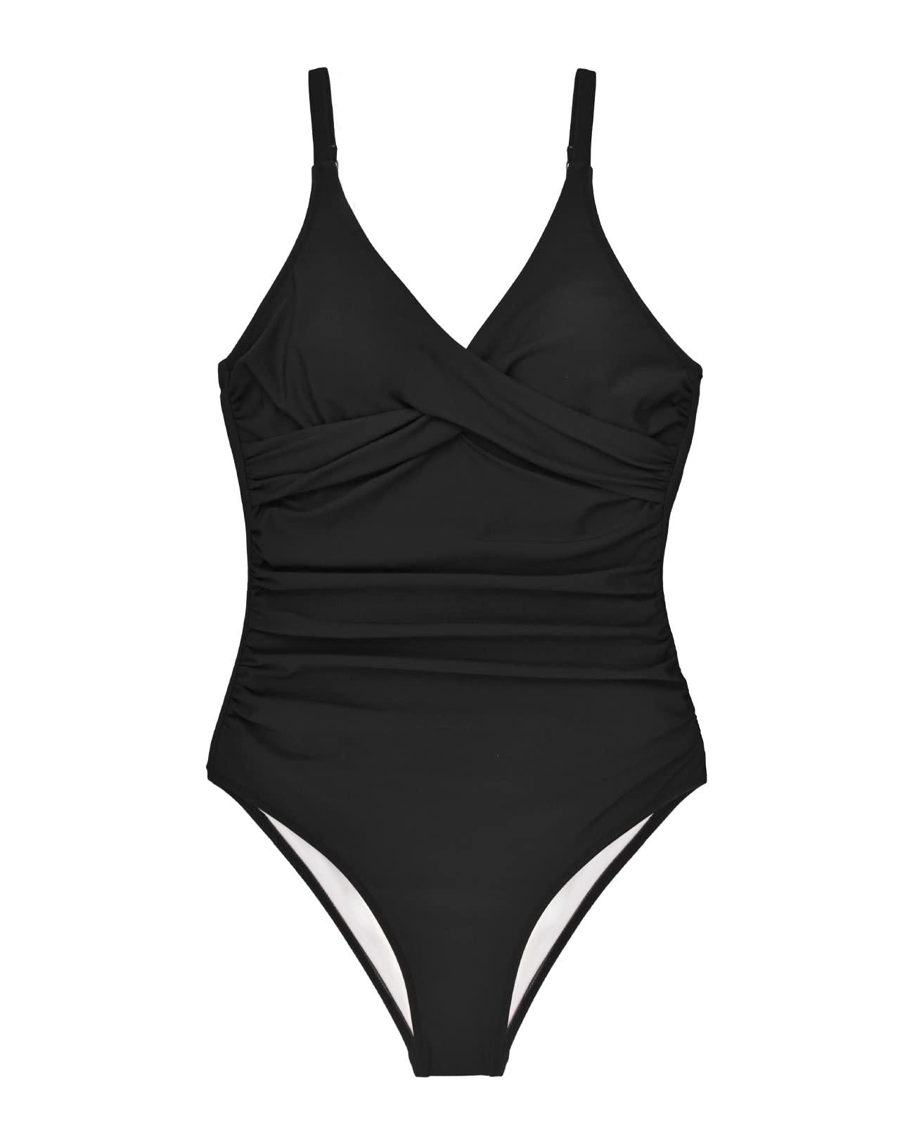 💖2025 Summer Sale 50% OFF👙Ruched Cross-Front Sculpting One-Piece Swimsuit