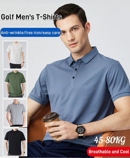 🔥Summer Hot Sale👕Large Size Golf Men's Shirt