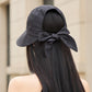 🌞2025 Summer Essentials 😍 👒 Bow Large Brim Hollow Sun Hat