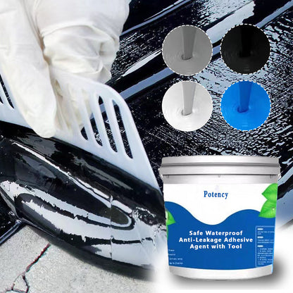 ⏳Time-limited Special💧Safe waterproof and leak-proof adhesive (with free gloves and brush)