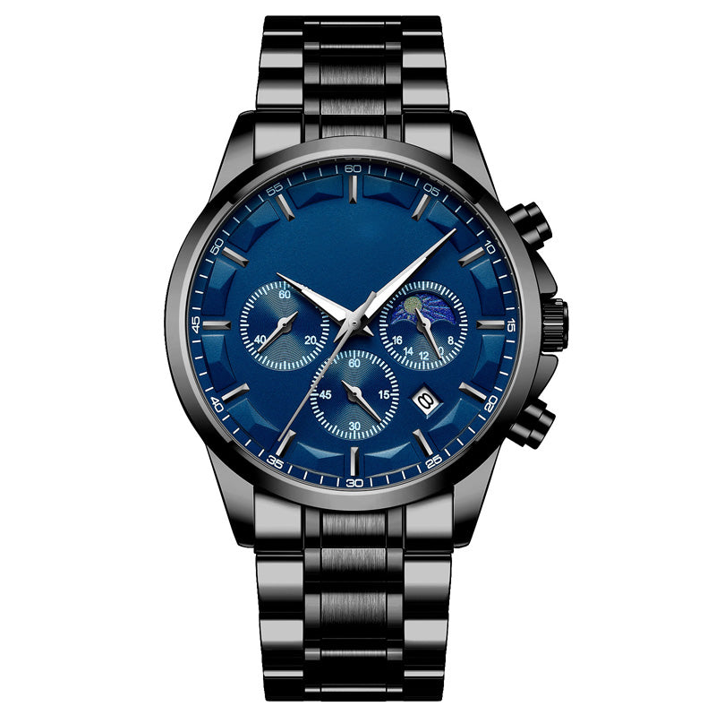 ⌚2025 New Business Mens Watch✨ Men’s Quartz Stainless Steel Watch