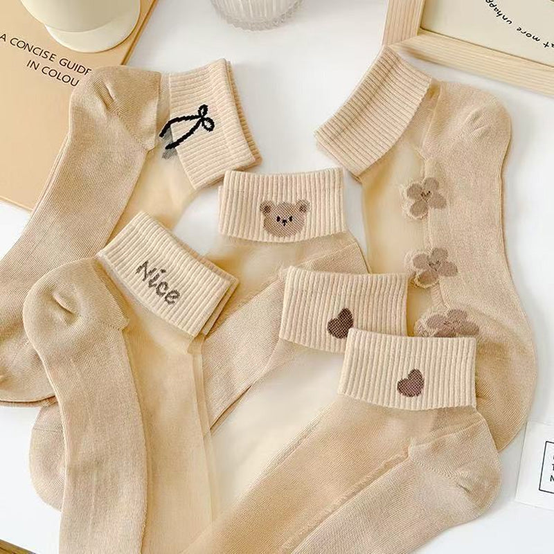 🌴Summer Specials🌴Women's Breathable Mesh Patchwork Ankle Socks