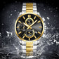 👑Men's Stainless Steel Business Wrist Watch