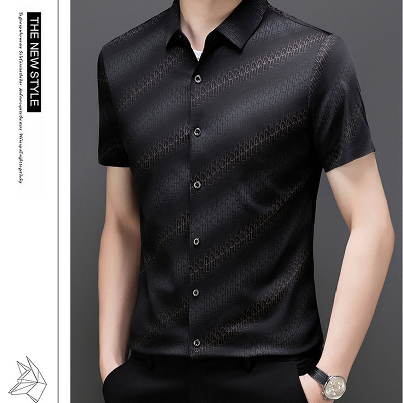🌞This Summer's Must-have👔Men's Summer Embroidered Business Short