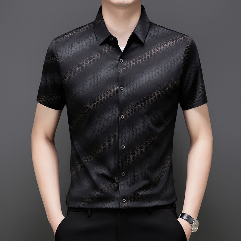 🌞This Summer's Must-have👔Men's Summer Embroidered Business Short