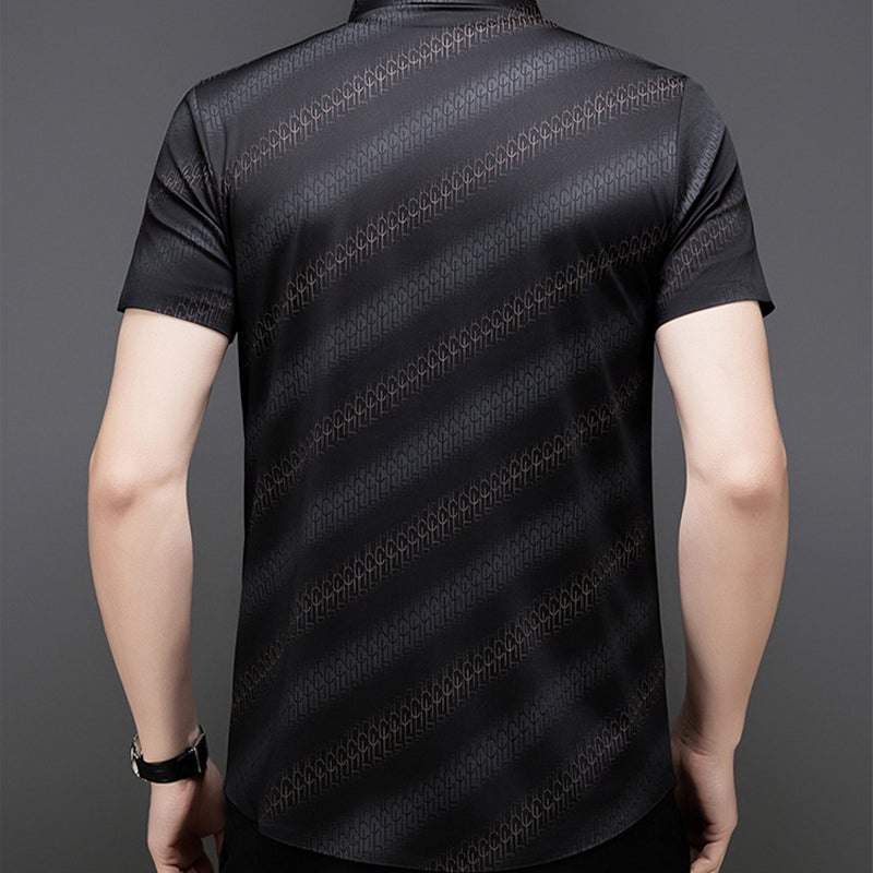 🌞This Summer's Must-have👔Men's Summer Embroidered Business Short