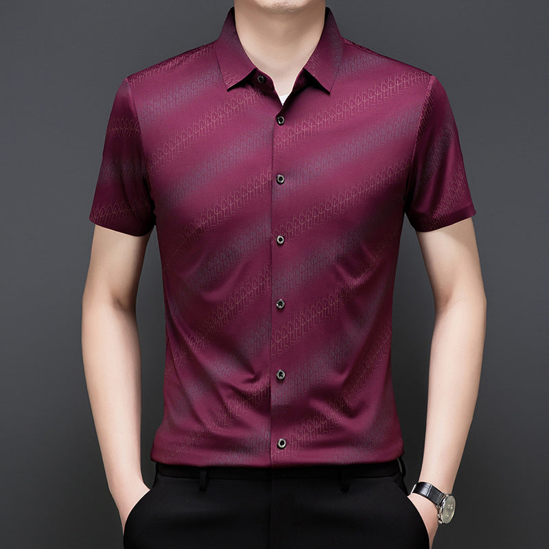 🌞This Summer's Must-have👔Men's Summer Embroidered Business Short