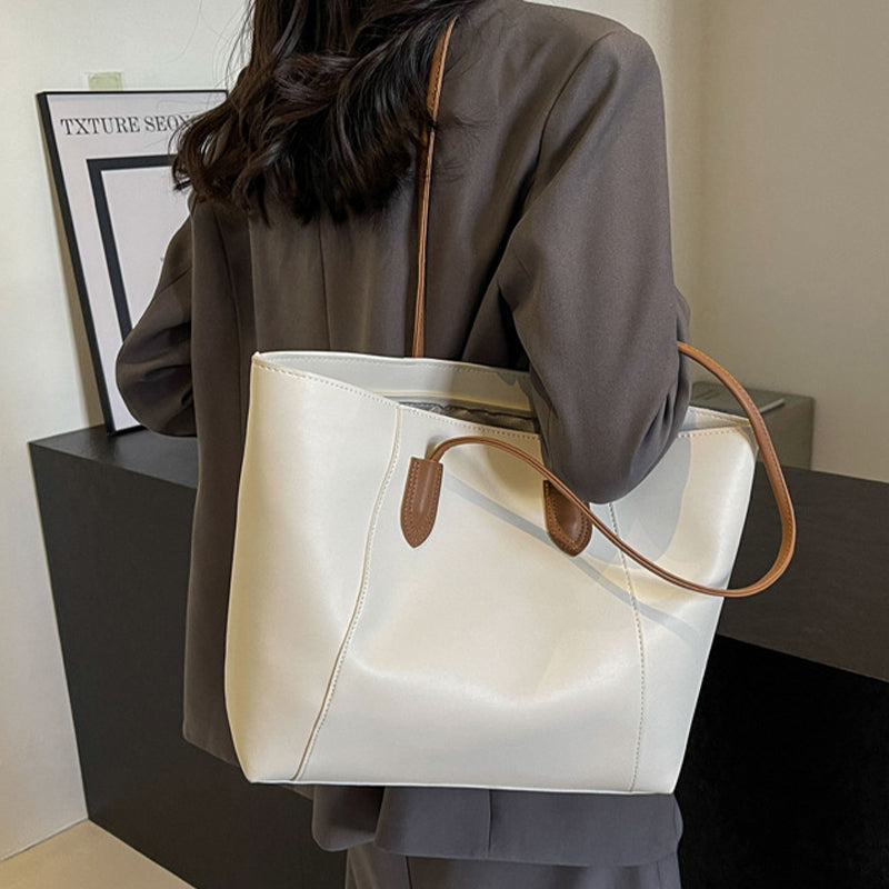 🌺Spring Fashions 2025💖Simple Commuter Style Large Capacity Tote Bag