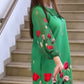 🎉🛍️Spring Specials💐Women's Elegant Floral Round Neck Dress
