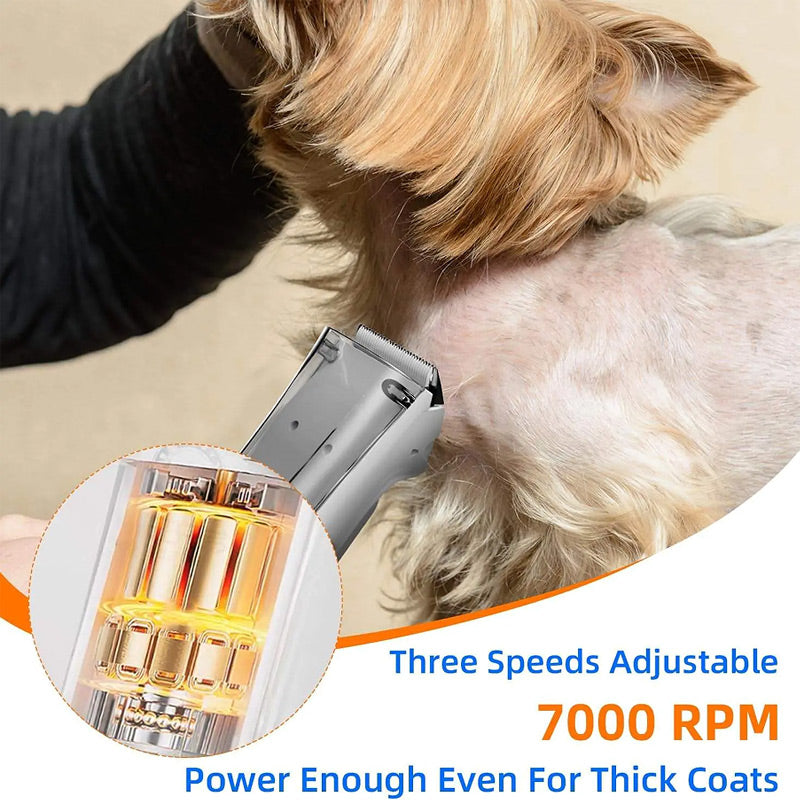 🔥Pet Shaver With Suction And Recycling Bin