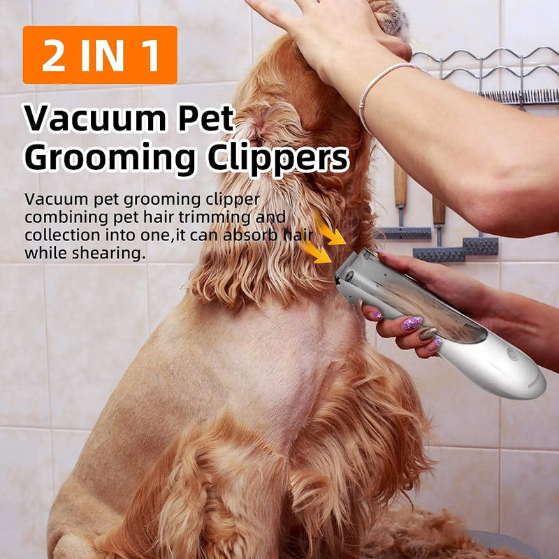 🔥Pet Shaver With Suction And Recycling Bin