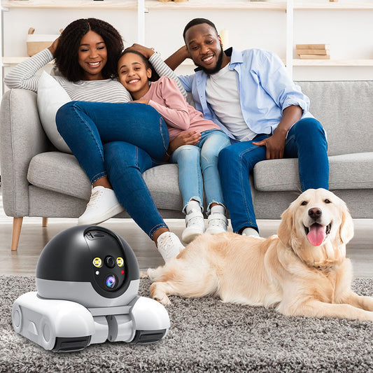 👩‍👩‍👧‍👦To Give Your Family a Permanent Companionship😎2025 New Arrivals HD Wireless Intelligent Remote Pet Robot Camera🐱