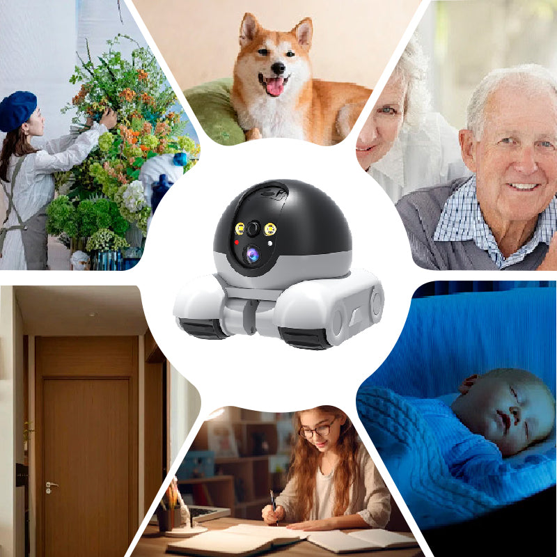 👩‍👩‍👧‍👦To Give Your Family a Permanent Companionship😎2025 New Arrivals HD Wireless Intelligent Remote Pet Robot Camera🐱
