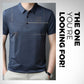 👔 Men's Handsome Polo Shirt-Buy 3 Get 1 Free👕Men's Loose Cool Breathable Lapel T-Shirt