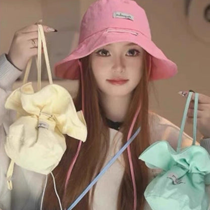 🔥2025 latest model👒2-in-1 UPF50+ Sun Hat (Convertible to Bag)