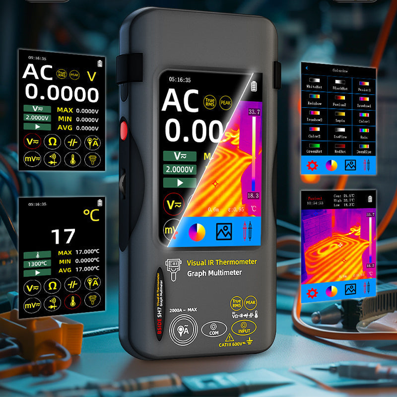 Infrared Thermal Imaging SH7 Touch Screen High Accuracy Thermometer