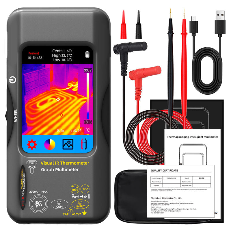 Infrared Thermal Imaging SH7 Touch Screen High Accuracy Thermometer