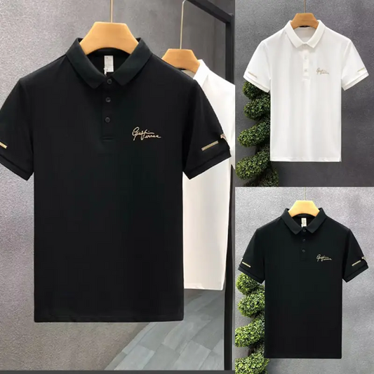 💎Men's Classic Black And White Lapel Shirt