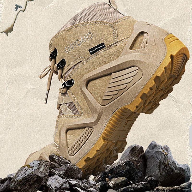 🎉Big Price Reduction🥾Military Grade Quality Waterproof and Non-Slip Men's Outdoor Mesh Hiking Shoes