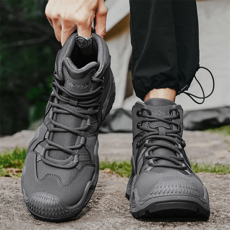 🎉Big Price Reduction🥾Military Grade Quality Waterproof and Non-Slip Men's Outdoor Mesh Hiking Shoes