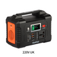 ⚡FlashFish 200W Solar Generator - Portable Power Station with LCD Display for Blackouts & Camping