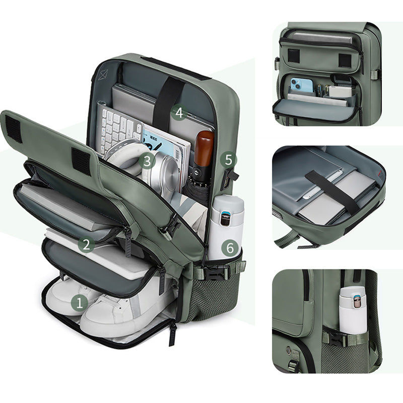 Multi-functional Outdoor Waterproof Large Capacity Backpack