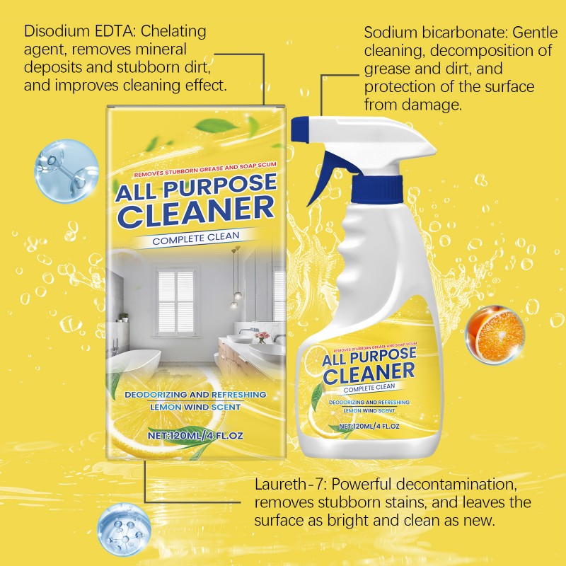 ✨All-Purpose Powerful Kitchen Cleaning Spray, Deodorizing & Refreshing