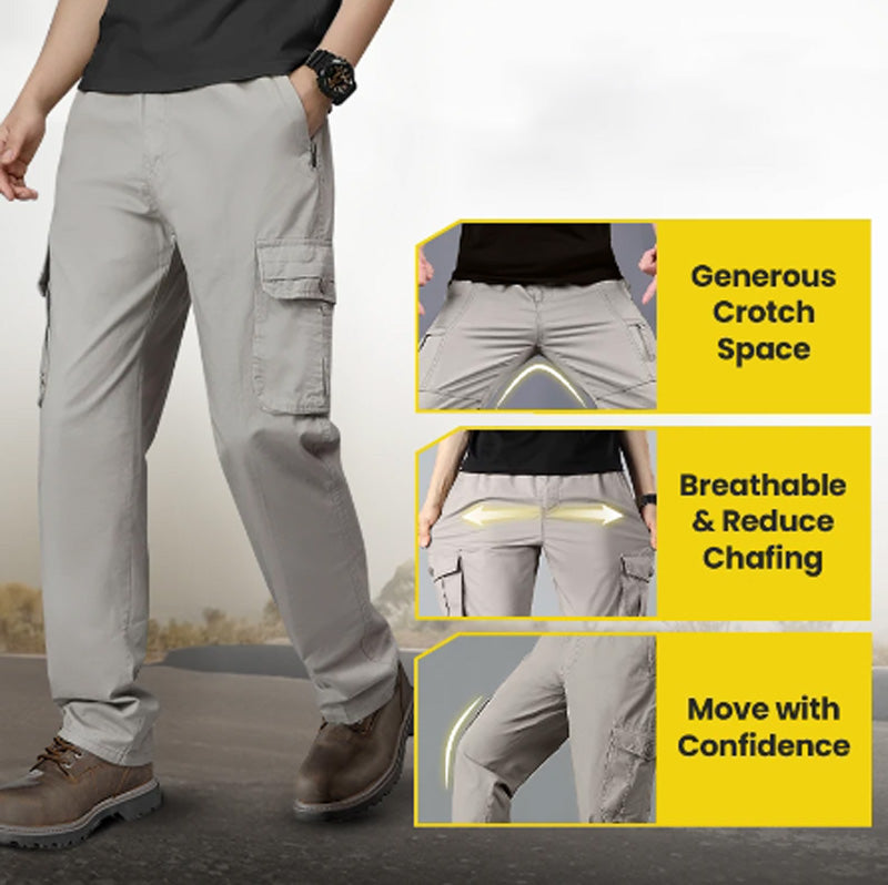 【M-4XL】💥Ultra Comfort Flex Fit Multi-pocket Durable Pants👖