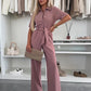 🎉🛍️Summer New Arrivals👗Women’s Button-Down Jumpsuit with Waist Tie