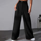 🎉Limited-Time 50% OFF--Women's Solid Color High-Waisted Wide-Leg Pants