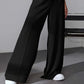 🎉Limited-Time 50% OFF--Women's Solid Color High-Waisted Wide-Leg Pants