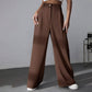 🎉Limited-Time 50% OFF--Women's Solid Color High-Waisted Wide-Leg Pants