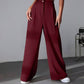🎉Limited-Time 50% OFF--Women's Solid Color High-Waisted Wide-Leg Pants