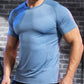 💪👕Men's Comfortable Breathable Quick Dry Crew Neck Short Sleeve Top