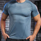 💪👕Men's Comfortable Breathable Quick Dry Crew Neck Short Sleeve Top