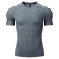 💪👕Men's Comfortable Breathable Quick Dry Crew Neck Short Sleeve Top