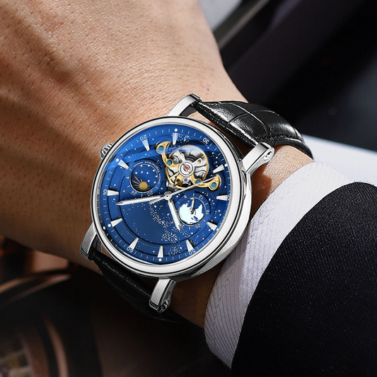 💎Men's Luxury Automatic Luminous Starry Sky Watch⌚
