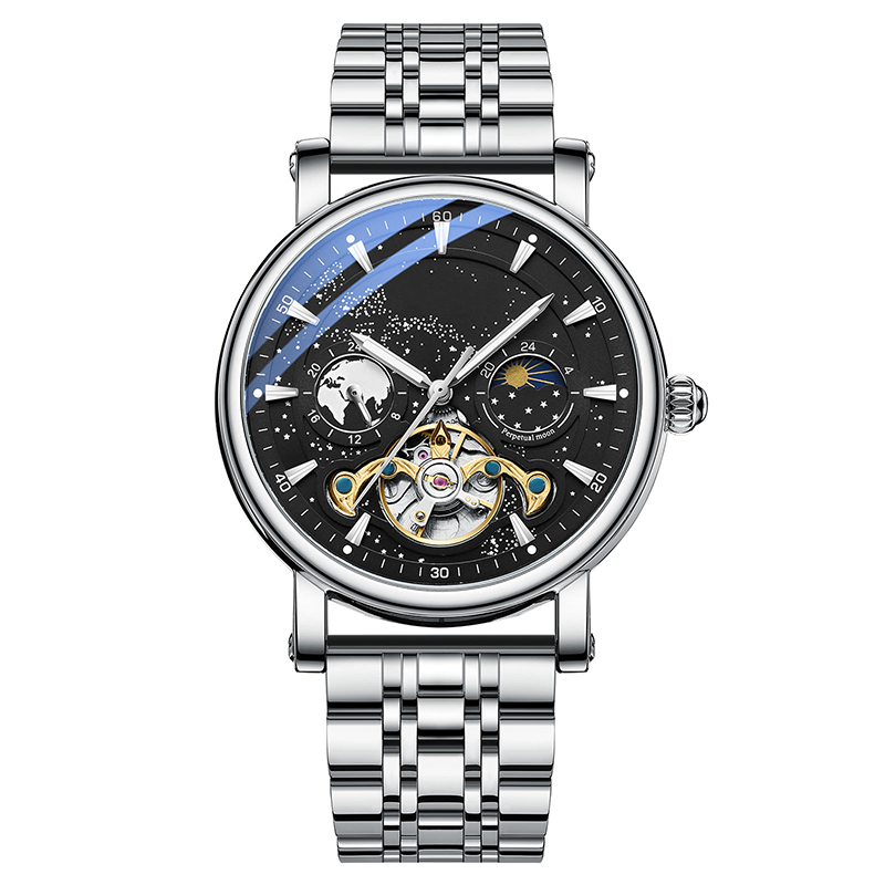 🎉Men's Luxury Automatic Luminous Starry Sky Watch⌚