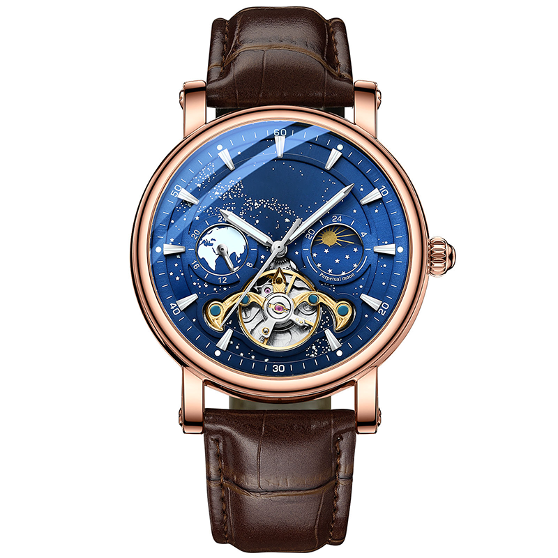 🎉Men's Luxury Automatic Luminous Starry Sky Watch⌚
