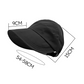🎉Summer Sun Protection Essentials👒Wide-Brimmed Half-Cap Sun Hat with Hook Closure