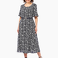 🎁Mother's Day 50%OFF🥻Elegant Printed Maxi Dress with Belt