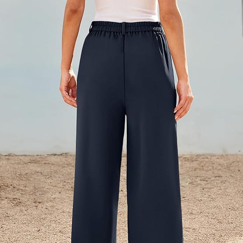 🎊Spring 50% OFF Clearance👖Women's Casual High-Waist Straight Leg Trousers