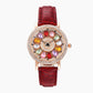 💎Women's Rotating Dial Watch with Colored Crystals - Unique & Stylish⌚