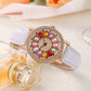 💎Women's Rotating Dial Watch with Colored Crystals - Unique & Stylish⌚