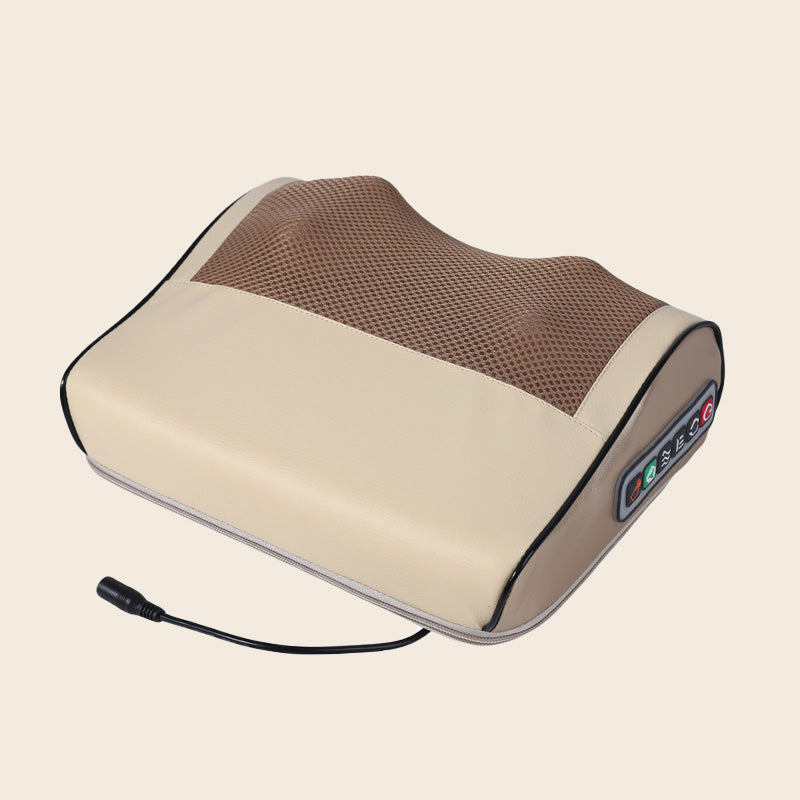 🎊Clears Away All Your Fatigue in a Jiffy🎊Multifunctional Deep Kneading Massage Pillow with Heat