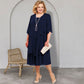 🎊Mother's Day Limited Time 50% OFF👗Plus Size Layered Midi Dress