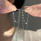 🎉Instantly Enhance Your Elegant Aura📿Women's Fashion Double Layer Chain Earrings